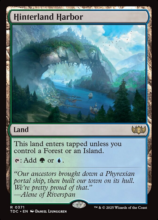 Hinterland Harbor 371 (Commander: Tarkir: Dragonstorm)  | Good Games Adelaide SA