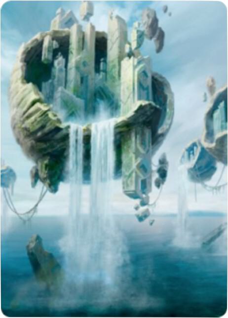 Island Art Card 11 81 11 (Art Series: Zendikar Rising)  | Good Games Adelaide SA