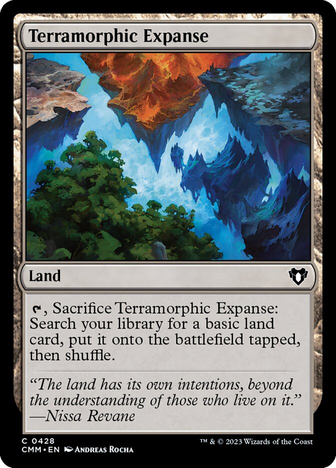 Terramorphic Expanse 428 (Commander Masters)  - Foil | Good Games Adelaide SA