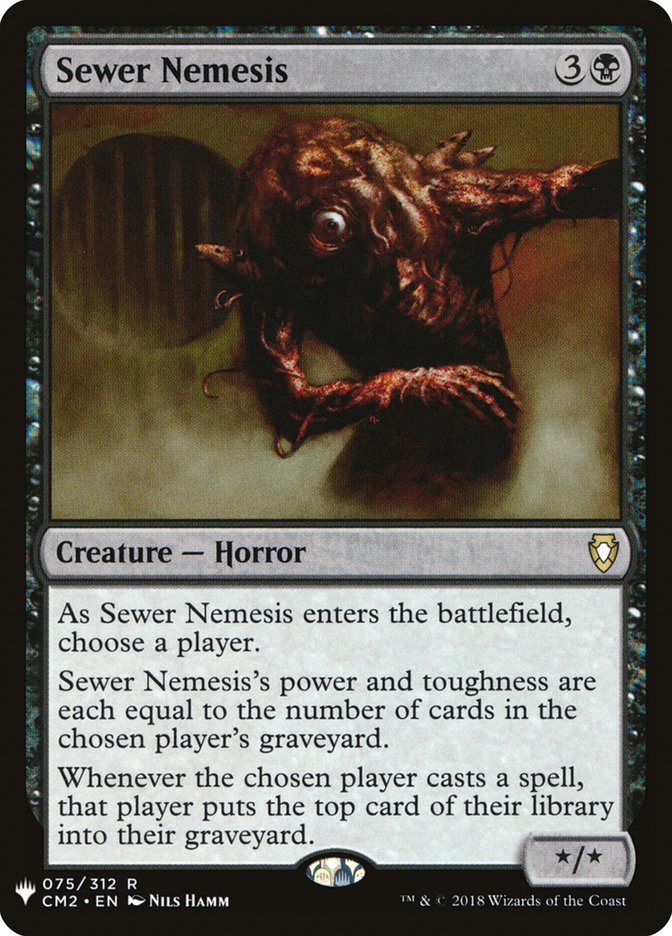 Sewer Nemesis 075/312 (The List Reprints)  | Good Games Adelaide SA