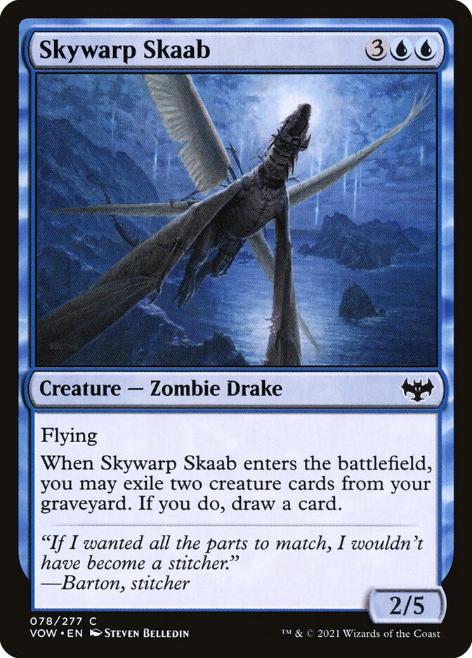 Skywarp Skaab 78 (Innistrad: Crimson Vow)  - Foil | Good Games Adelaide SA