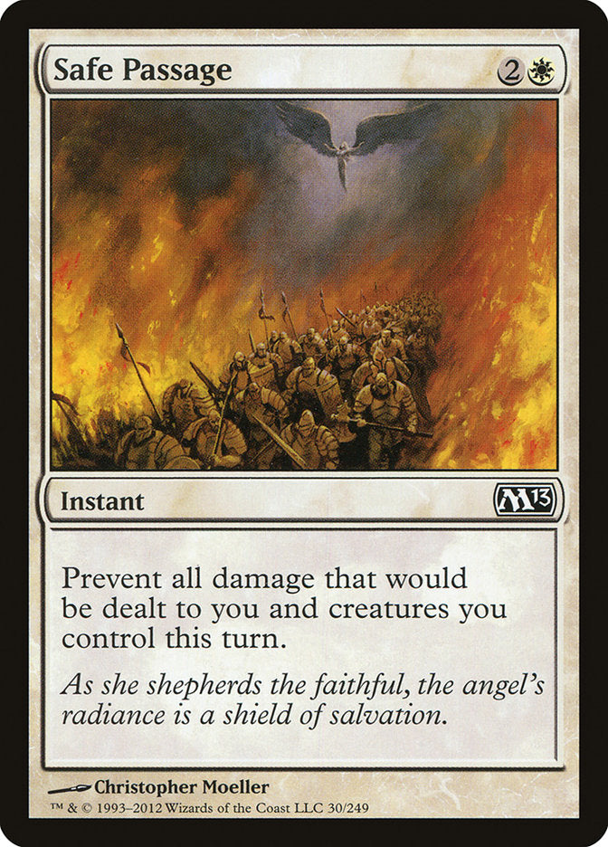Safe Passage 30 (Magic 2013 (M13))  - Foil | Good Games Adelaide SA