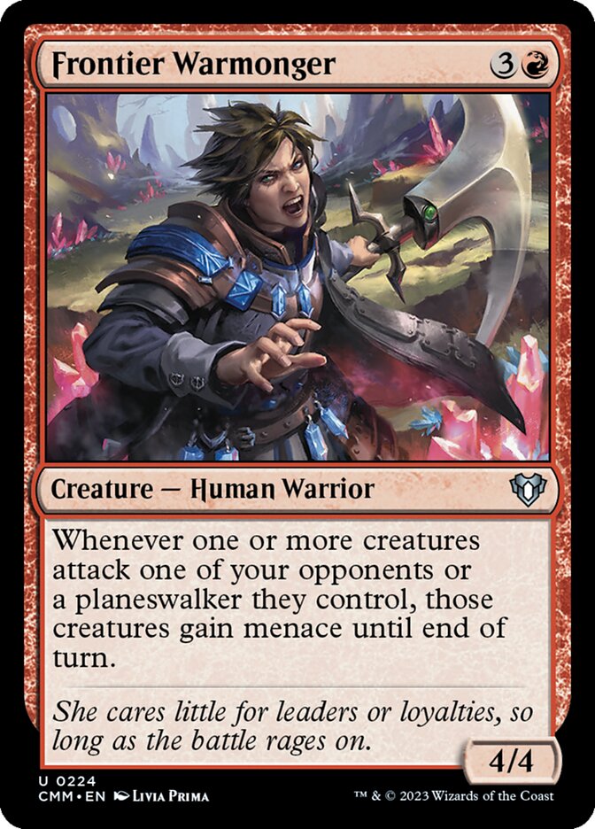 Frontier Warmonger 224 (Commander Masters)  | Good Games Adelaide SA