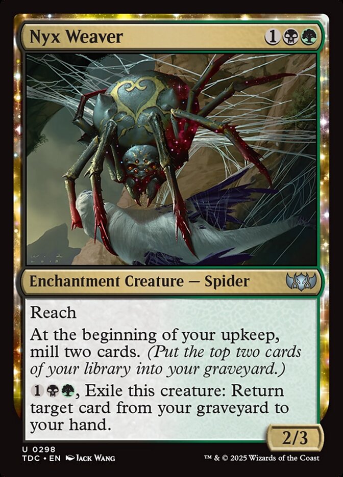 Nyx Weaver 298 (Commander: Tarkir: Dragonstorm)  | Good Games Adelaide SA