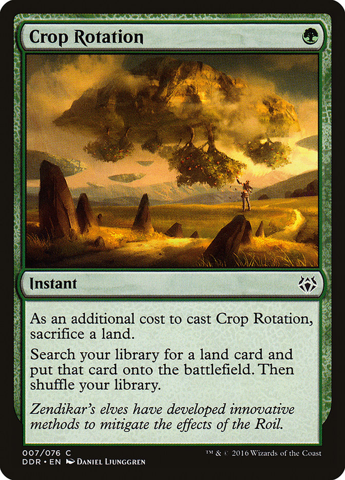 Crop Rotation 7 (Duel Decks: Nissa vs. Ob Nixilis)  | Good Games Adelaide SA