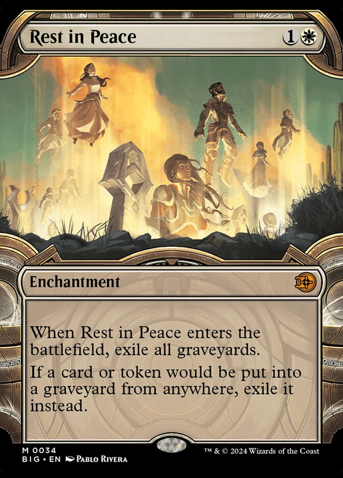 Rest in Peace Showcase 34 (Outlaws of Thunder Junction: The Big Score)  - Showcase Foil | Good Games Adelaide SA
