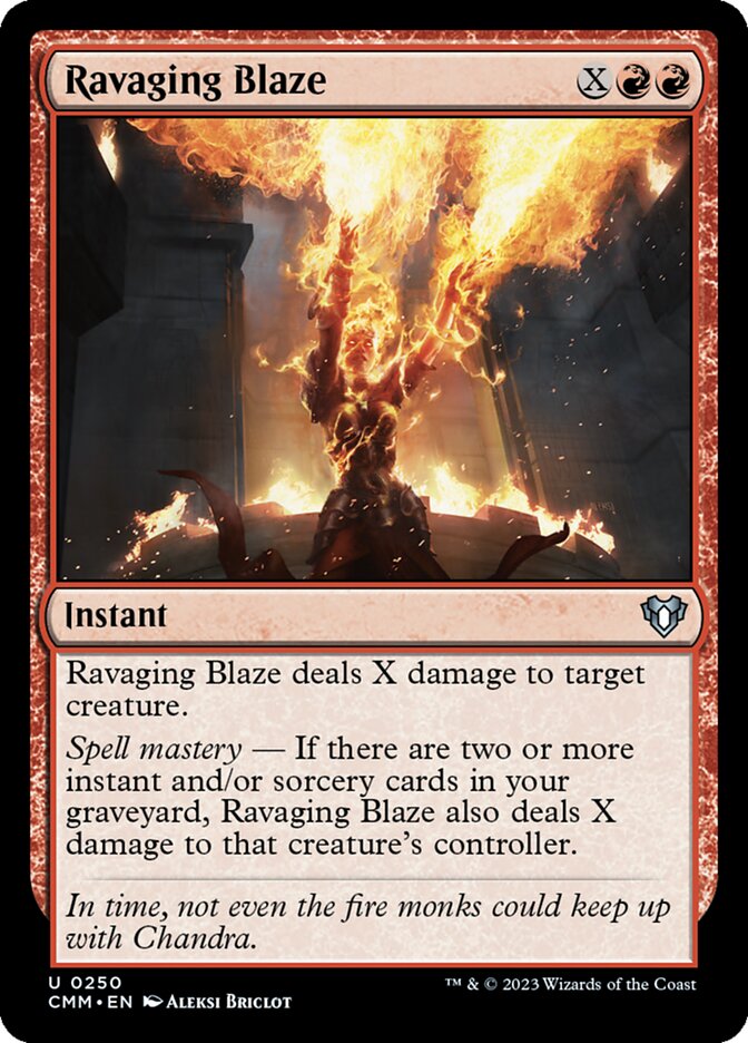 Ravaging Blaze 250 (Commander Masters)  | Good Games Adelaide SA