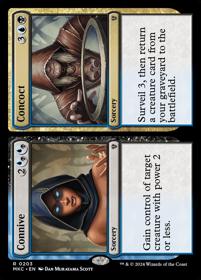 Connive // Concoct 203 (Commander: Murders at Karlov Manor)  | Good Games Adelaide SA