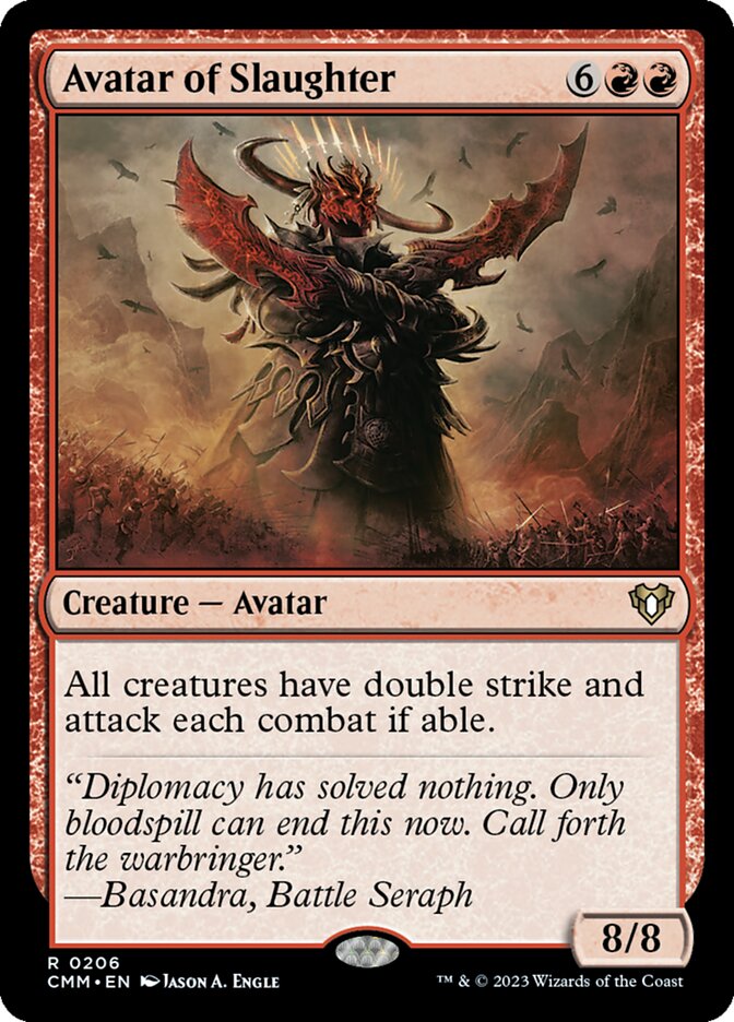 Avatar of Slaughter 206 (Commander Masters)  | Good Games Adelaide SA