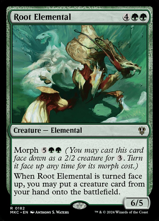 Root Elemental 182 (Commander: Murders at Karlov Manor)  | Good Games Adelaide SA