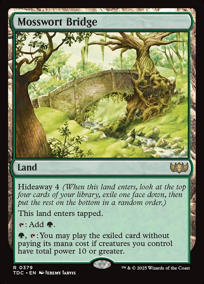 Mosswort Bridge 379 (Commander: Tarkir: Dragonstorm)  | Good Games Adelaide SA