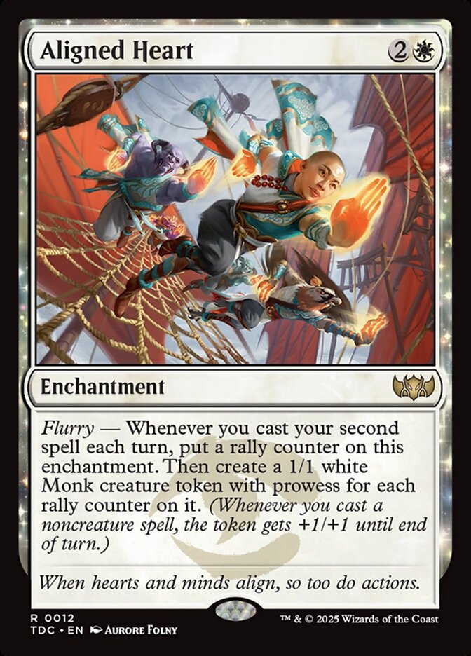 Aligned Heart 12 (Commander: Tarkir: Dragonstorm)  | Good Games Adelaide SA