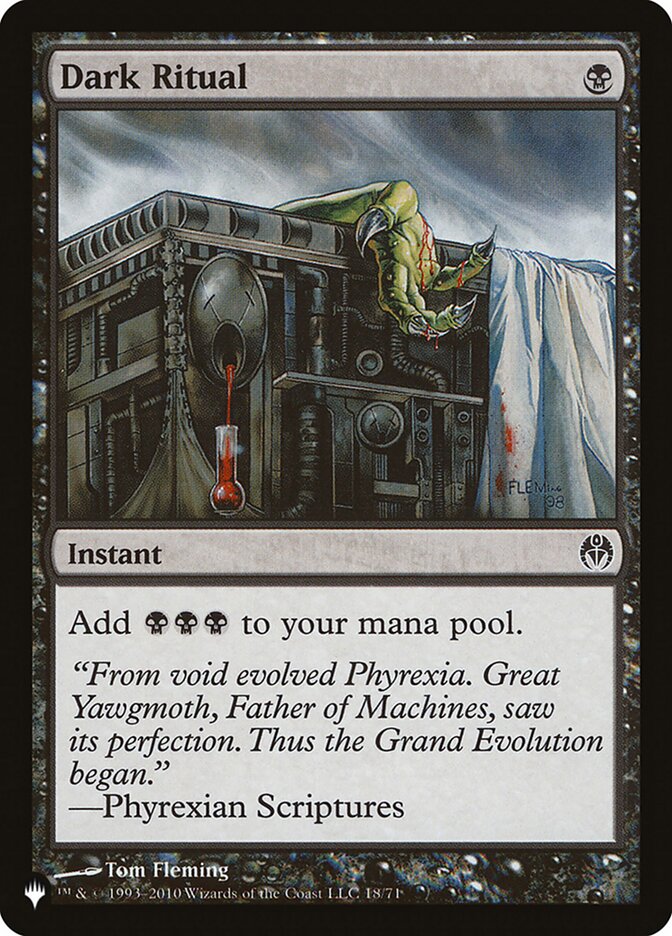 Dark Ritual 18/71 (The List Reprints)  | Good Games Adelaide SA