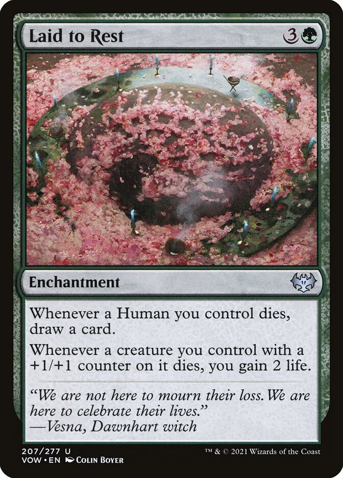 Laid to Rest 207 (Innistrad: Crimson Vow)  - Foil | Good Games Adelaide SA