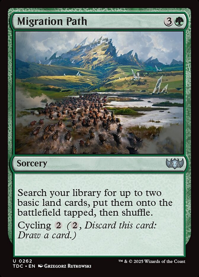 Migration Path 262 (Commander: Tarkir: Dragonstorm)  | Good Games Adelaide SA
