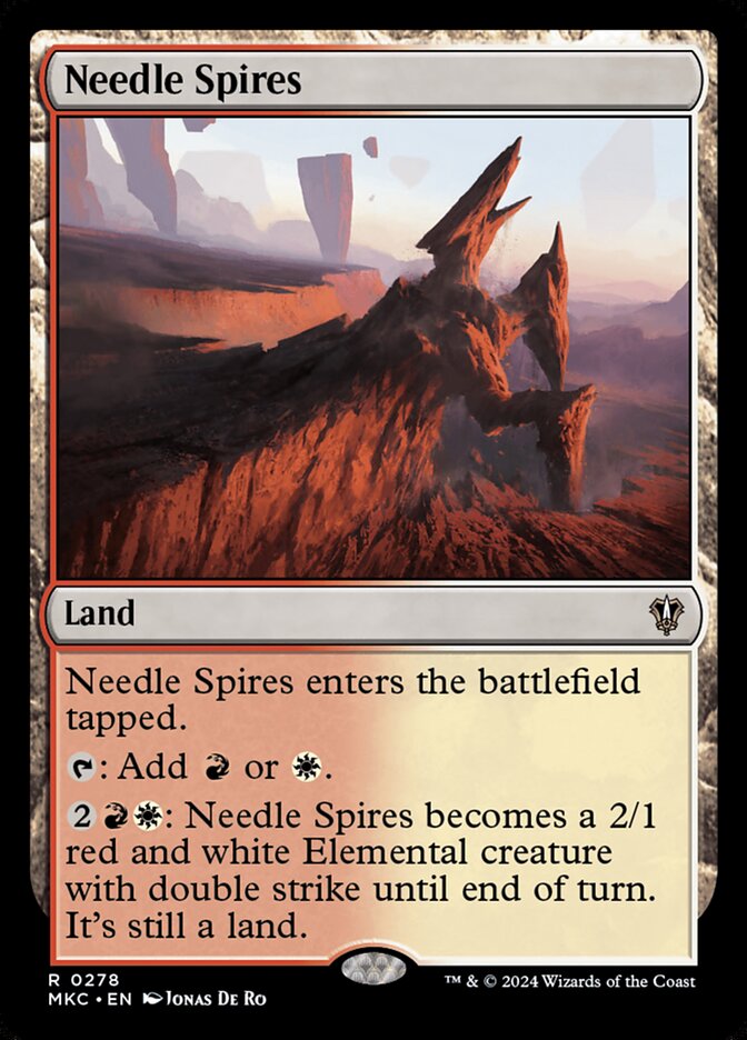 Needle Spires 278 (Commander: Murders at Karlov Manor)  | Good Games Adelaide SA