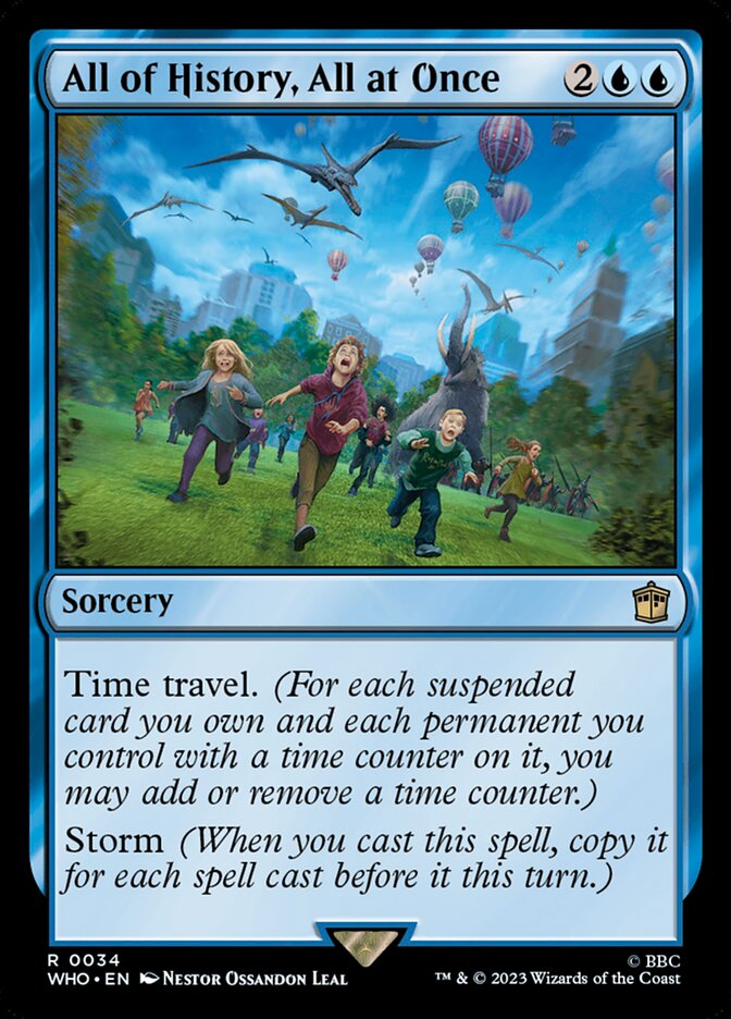 All of History, All at Once 34 (Universes Beyond: Doctor Who)  | Good Games Adelaide SA