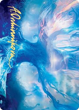 The World Tree Art Card Gold Stamped Signature 76 (Art Series: Kaldheim)  | Good Games Adelaide SA