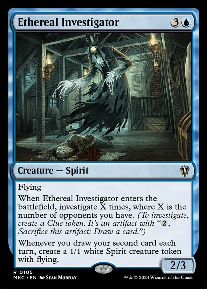 Ethereal Investigator 105 (Commander: Murders at Karlov Manor)  | Good Games Adelaide SA