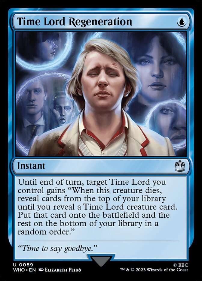 Time Lord Regeneration 59 (Universes Beyond: Doctor Who)  | Good Games Adelaide SA