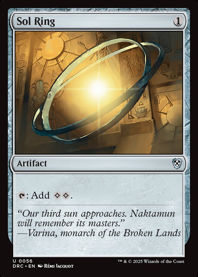 Sol Ring 56/187 (Commander: Aetherdrift)  | Good Games Adelaide SA