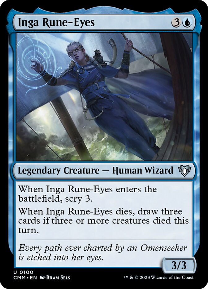 Inga Rune-Eyes 100 (Commander Masters)  | Good Games Adelaide SA