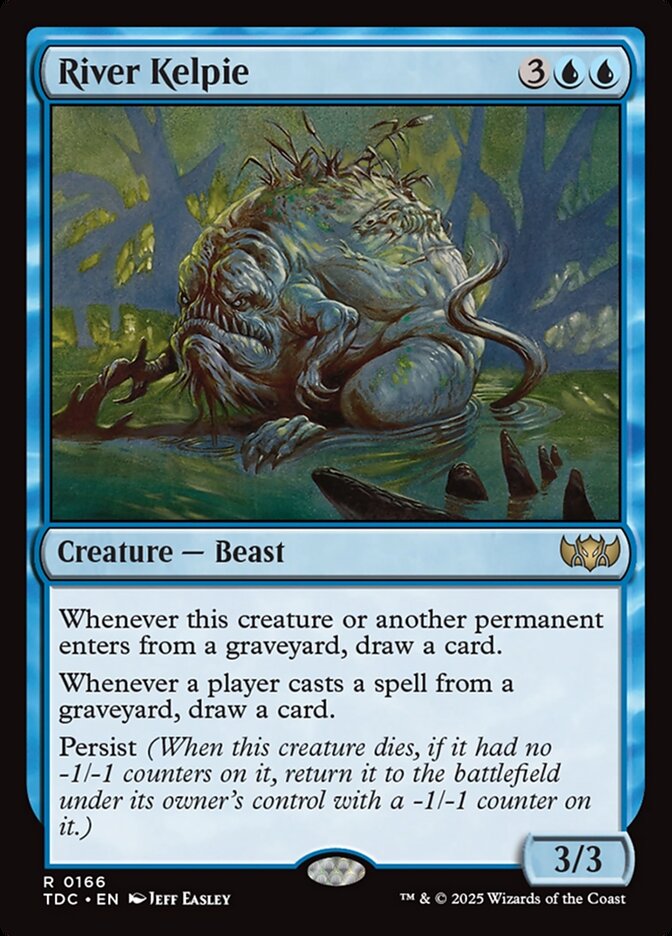 River Kelpie 166 (Commander: Tarkir: Dragonstorm)  | Good Games Adelaide SA