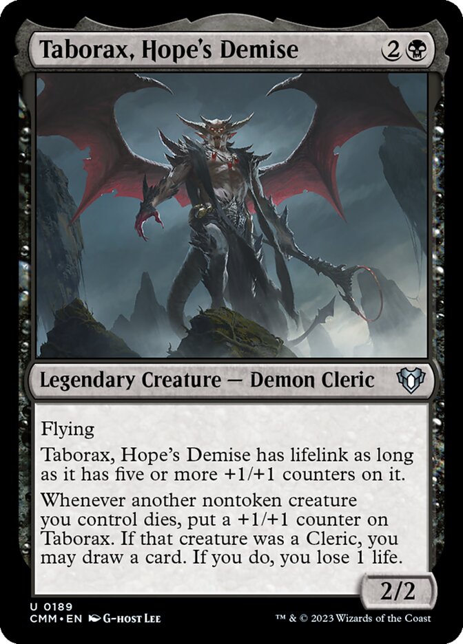 Taborax Hopes Demise 189 (Commander Masters)  | Good Games Adelaide SA