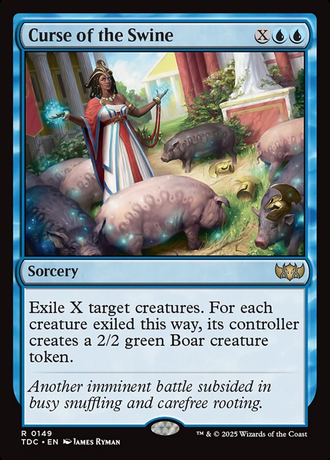 Curse of the Swine 149 (Commander: Tarkir: Dragonstorm)  | Good Games Adelaide SA