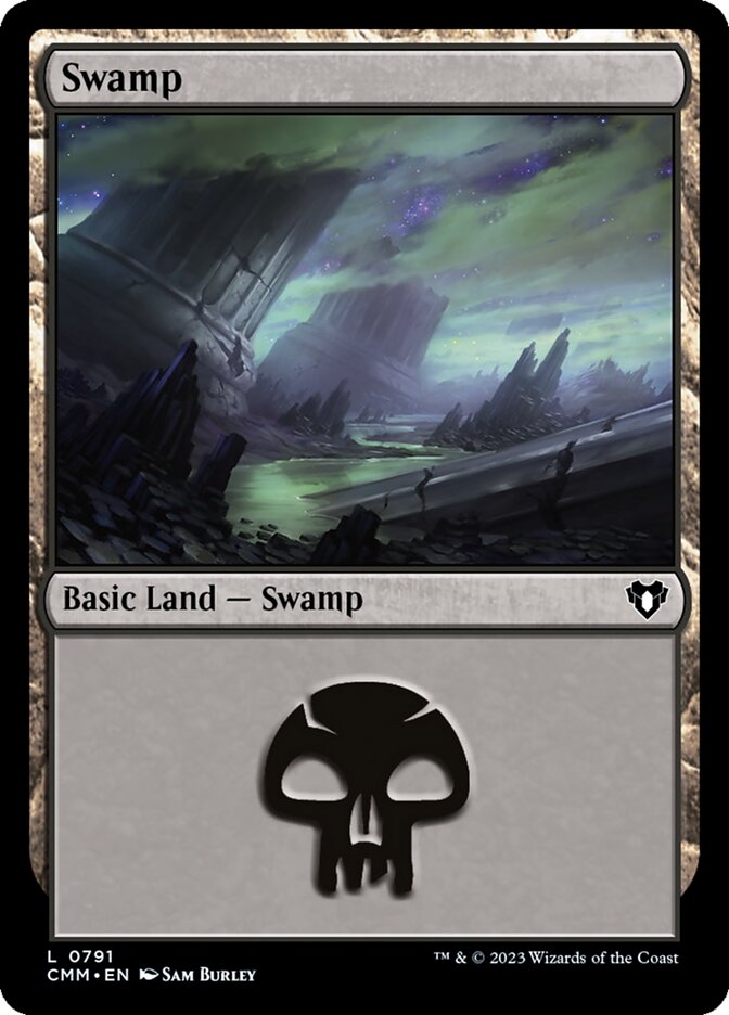 Swamp 791 (Commander Masters)  | Good Games Adelaide SA