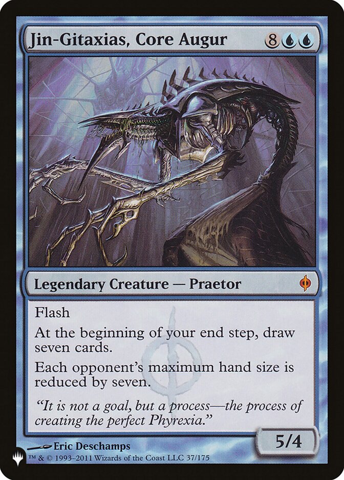 Jin-Gitaxias, Core Augur 37/175 (The List Reprints)  | Good Games Adelaide SA