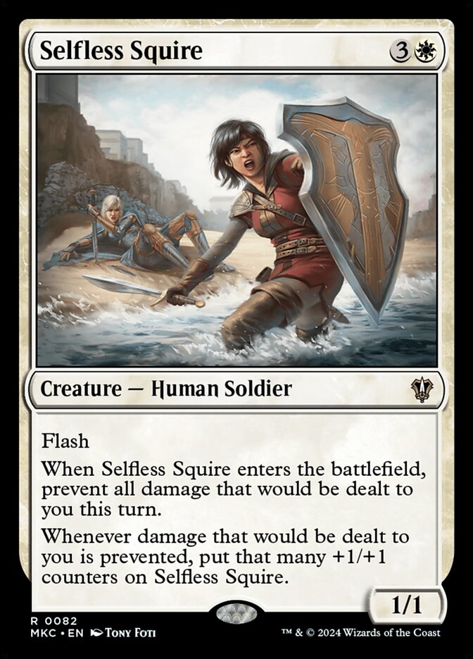 Selfless Squire 82 (Commander: Murders at Karlov Manor)  | Good Games Adelaide SA