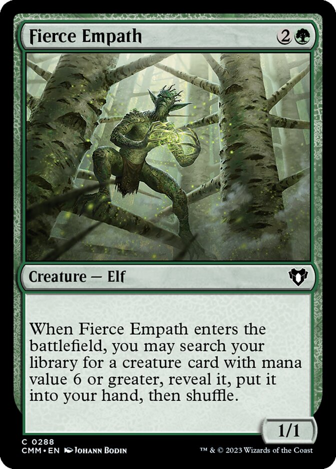 Fierce Empath 288 (Commander Masters)  - Foil | Good Games Adelaide SA