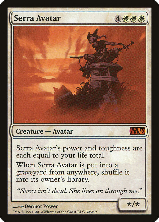 Serra Avatar 32 (Magic 2013 (M13))  - Foil | Good Games Adelaide SA
