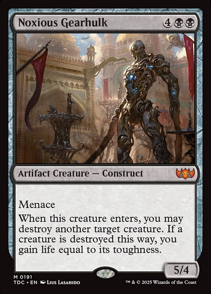 Noxious Gearhulk 191 (Commander: Tarkir: Dragonstorm)  | Good Games Adelaide SA