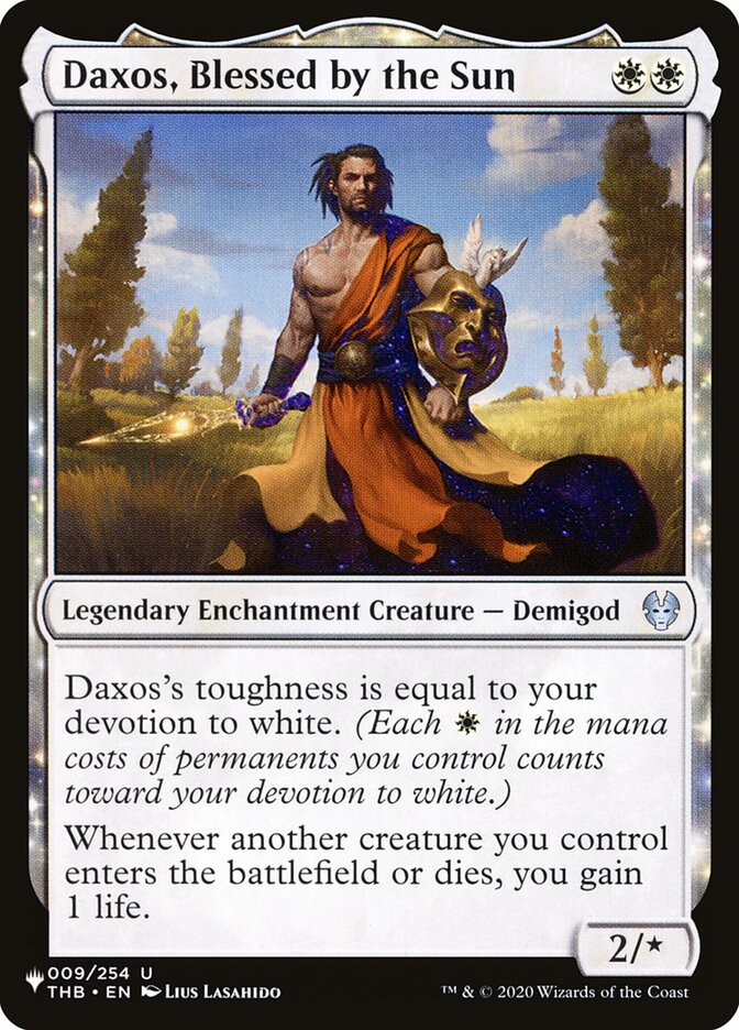 Daxos Blessed by the Sun 009/254 (The List Reprints)  | Good Games Adelaide SA