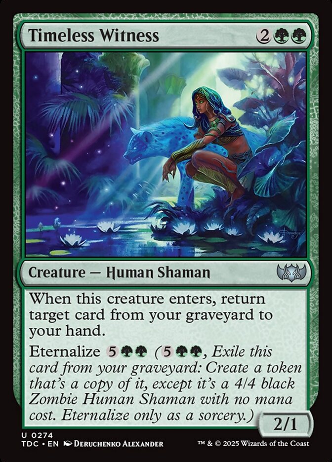 Timeless Witness 274 (Commander: Tarkir: Dragonstorm)  | Good Games Adelaide SA