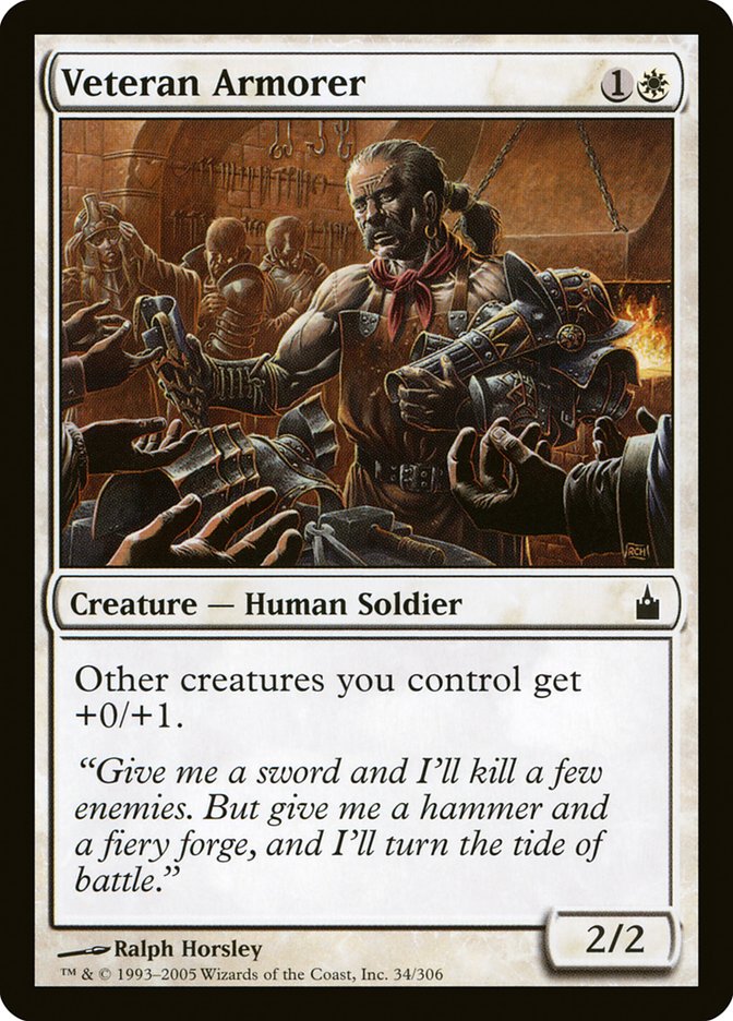 Veteran Armorer 34 (Ravnica: City of Guilds)  | Good Games Adelaide SA