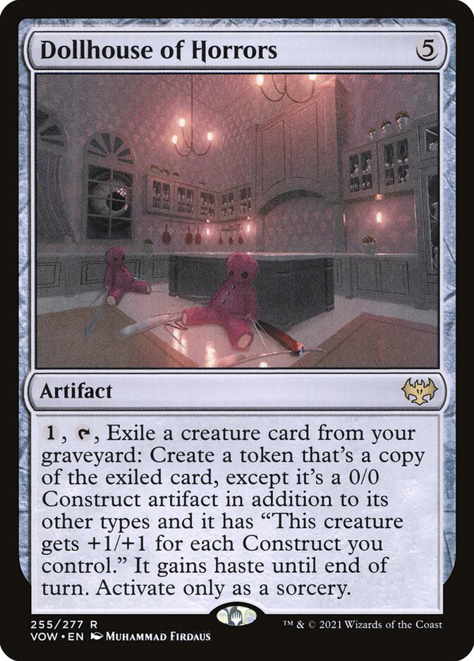 Dollhouse of Horrors 255 (Innistrad: Crimson Vow)  - Foil | Good Games Adelaide SA