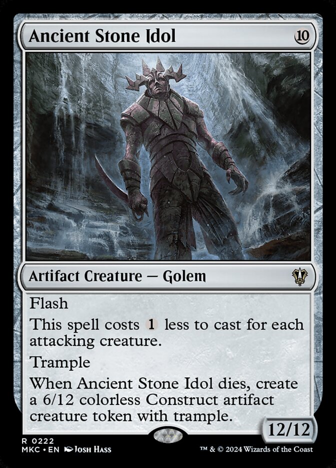 Ancient Stone Idol 222 (Commander: Murders at Karlov Manor)  | Good Games Adelaide SA