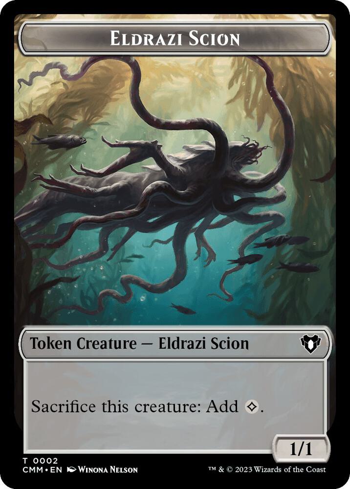 Eldrazi Scion Graveborn Double Sided Token 2 // 38 (Commander Masters)  | Good Games Adelaide SA