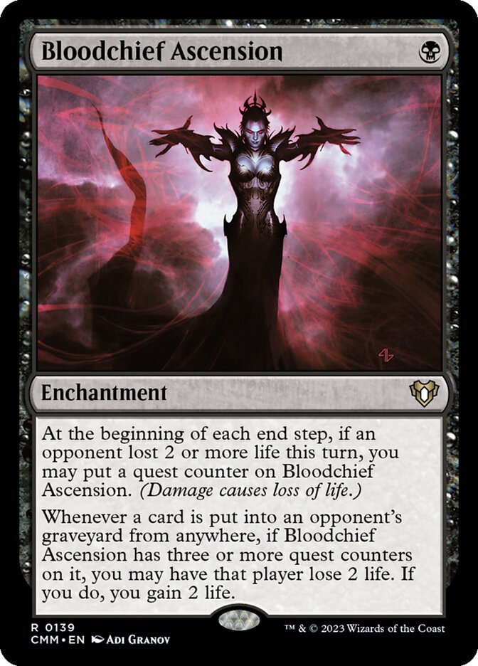 Bloodchief Ascension 139 (Commander Masters)  - Foil | Good Games Adelaide SA