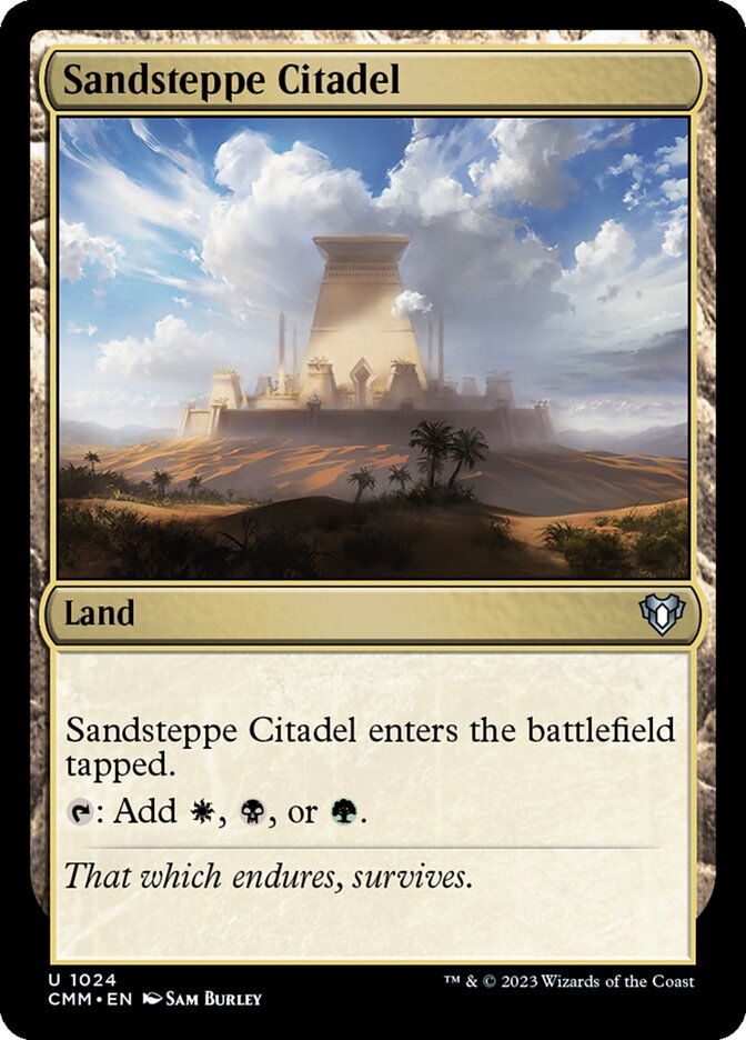 Sandsteppe Citadel 1024 (Commander Masters)  | Good Games Adelaide SA
