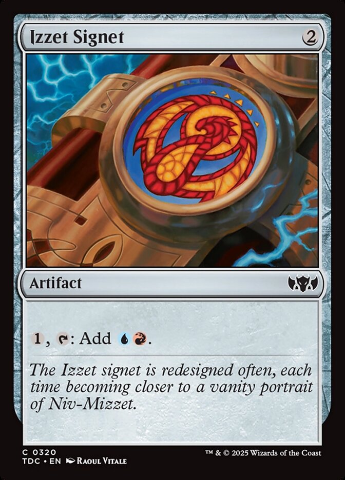 Izzet Signet 320 (Commander: Tarkir: Dragonstorm)  | Good Games Adelaide SA