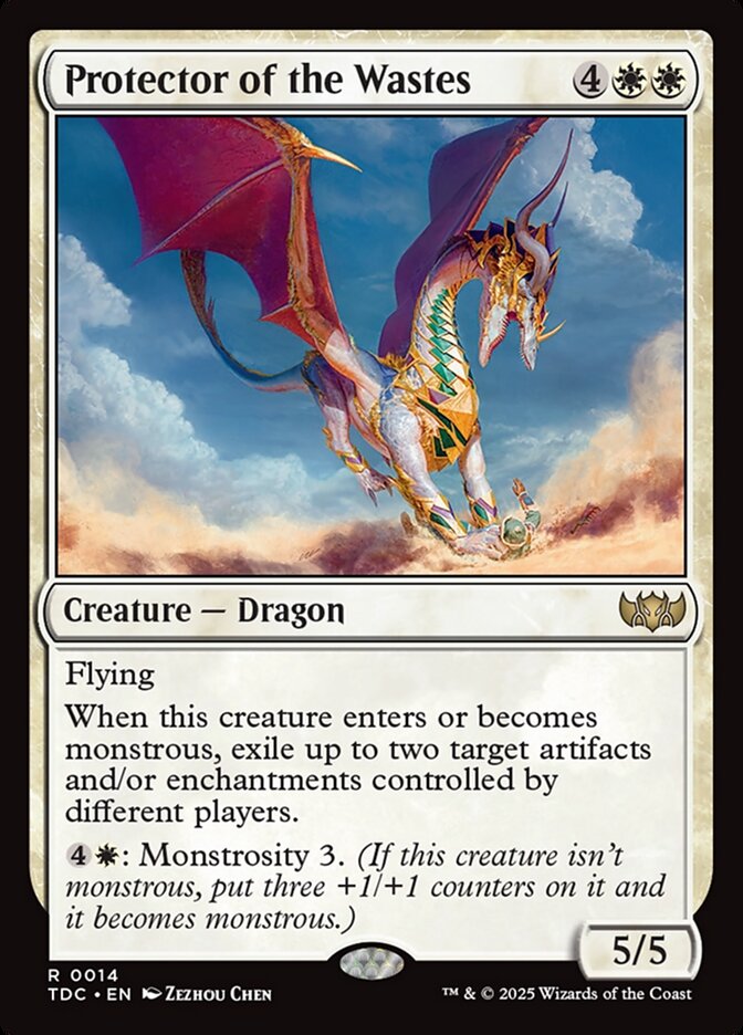 Protector of the Wastes 14 (Commander: Tarkir: Dragonstorm)  | Good Games Adelaide SA