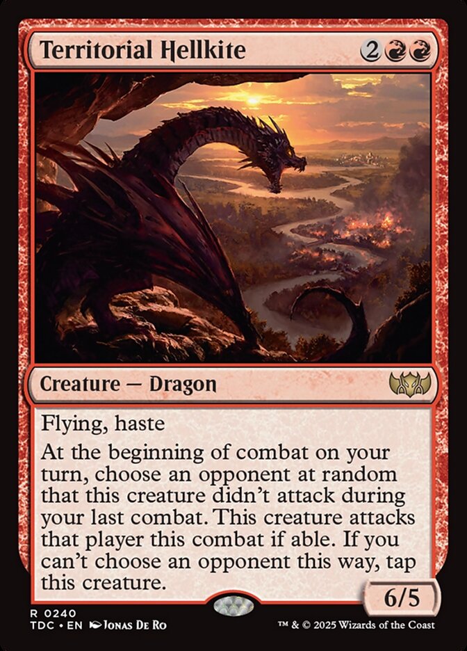 Territorial Hellkite 240 (Commander: Tarkir: Dragonstorm)  | Good Games Adelaide SA