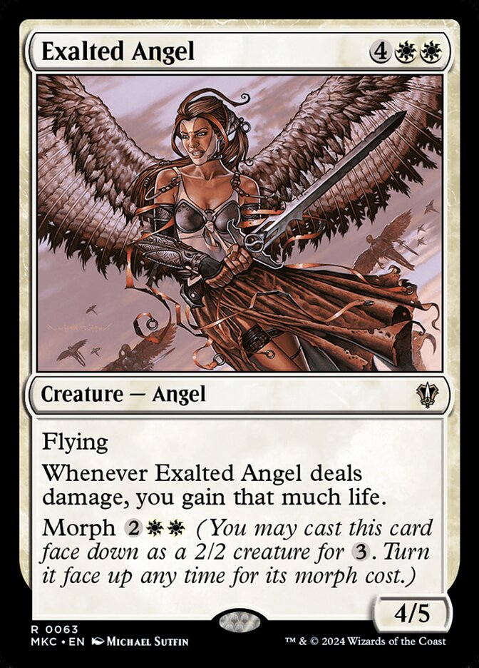 Exalted Angel 63 (Commander: Murders at Karlov Manor)  | Good Games Adelaide SA