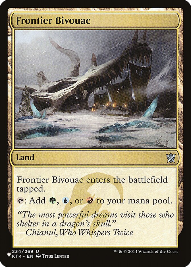 Frontier Bivouac 234 (The List Reprints)  | Good Games Adelaide SA