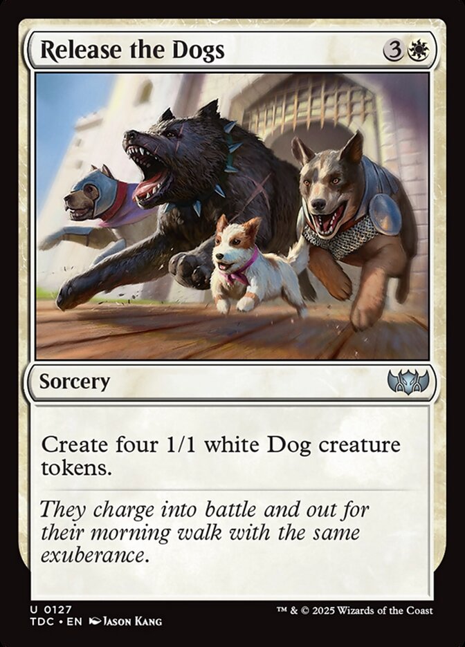 Release the Dogs 127 (Commander: Tarkir: Dragonstorm)  | Good Games Adelaide SA