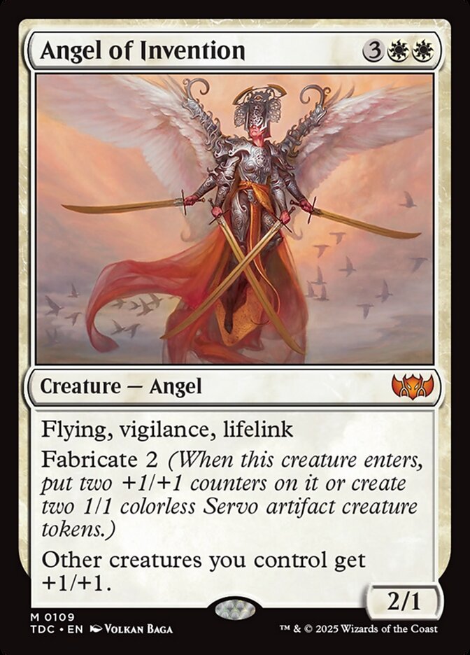 Angel of Invention 109 (Commander: Tarkir: Dragonstorm)  | Good Games Adelaide SA